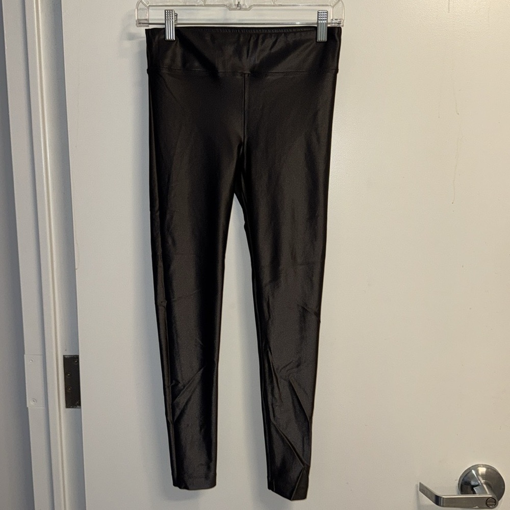 Koral Shine Mid Rise Leggings Gray